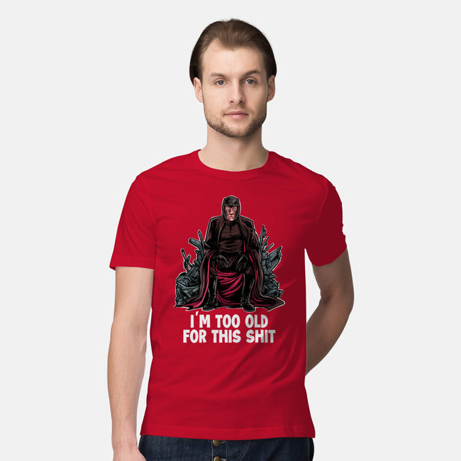 Magneto Is Too Old-Mens-Premium-Tee-zascanauta