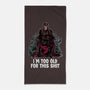 Magneto Is Too Old-None-Beach-Towel-zascanauta