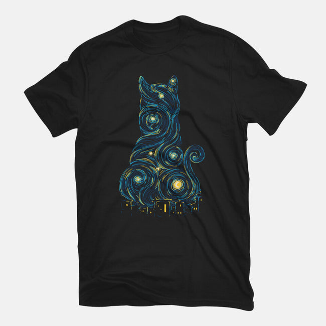 Rooftop Cat-Mens-Premium-Tee-sebasebi