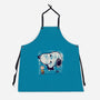 Friendly Graffiti-Unisex-Kitchen-Apron-sebasebi