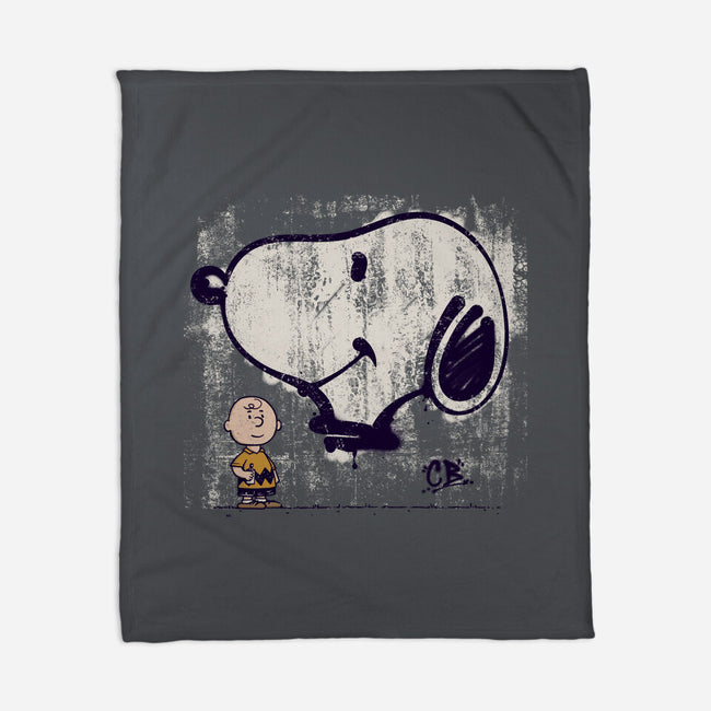 Friendly Graffiti-None-Fleece-Blanket-sebasebi