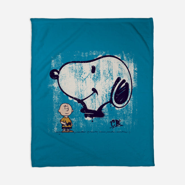 Friendly Graffiti-None-Fleece-Blanket-sebasebi