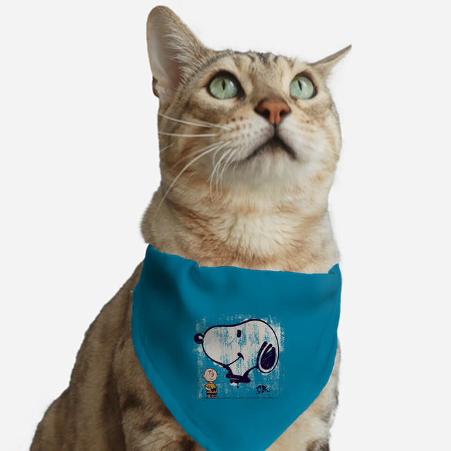 Friendly Graffiti-Cat-Adjustable-Pet Collar-sebasebi