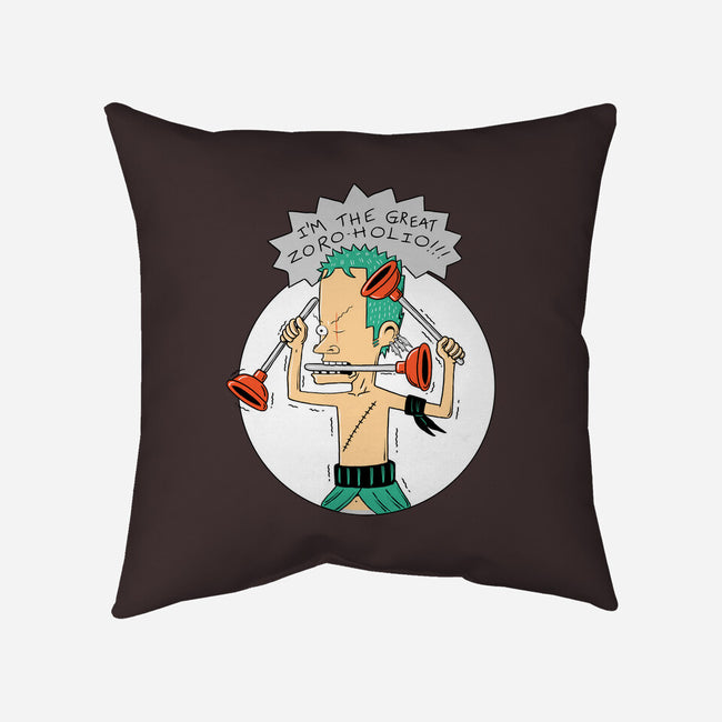 The Great Zoroholio-None-Removable Cover-Throw Pillow-naomori