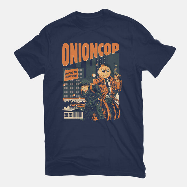 Onion Cop-Womens-Fitted-Tee-Estudio Horta