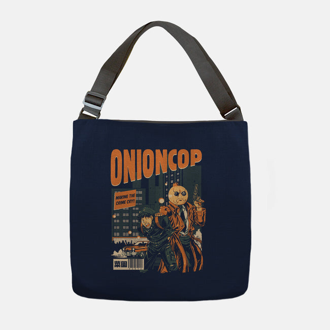 Onion Cop-None-Adjustable Tote-Bag-Estudio Horta