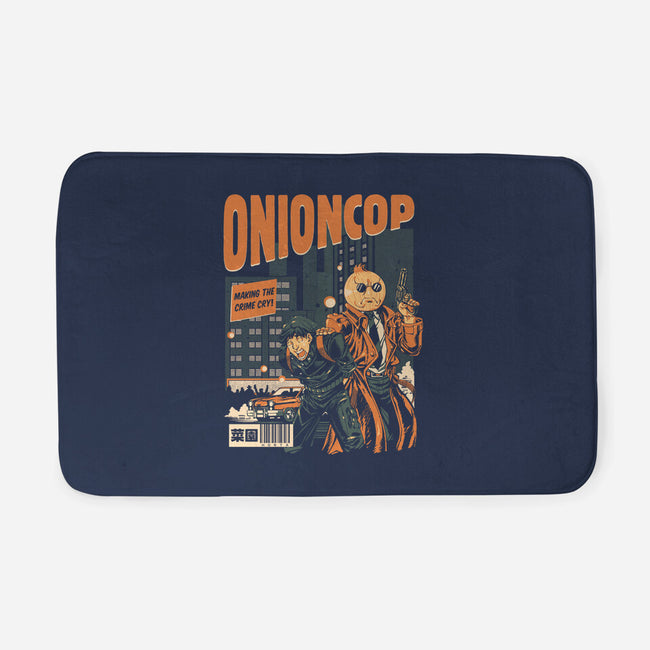 Onion Cop-None-Memory Foam-Bath Mat-Estudio Horta