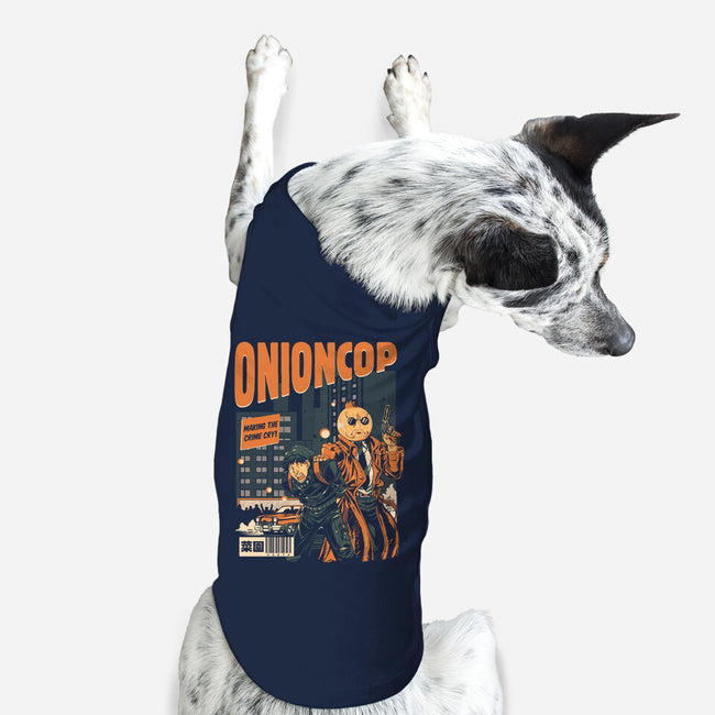 Onion Cop-Dog-Basic-Pet Tank-Estudio Horta