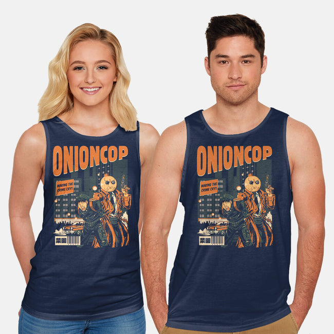 Onion Cop-Unisex-Basic-Tank-Estudio Horta