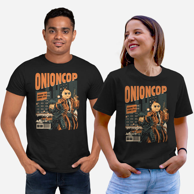 Onion Cop-Unisex-Basic-Tee-Estudio Horta