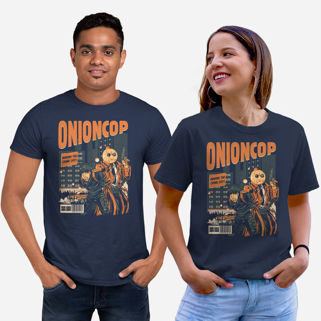 Onion Cop-Unisex-Basic-Tee-Estudio Horta