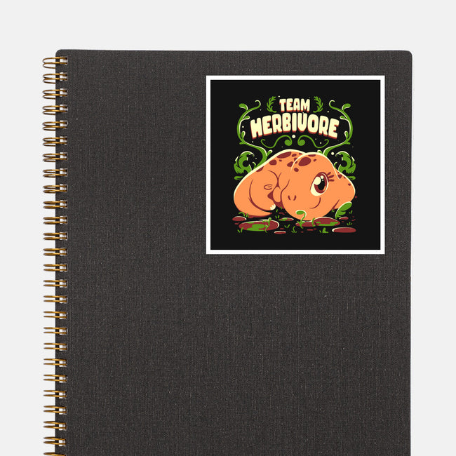 Team Herbivore-None-Glossy-Sticker-estudiofitas