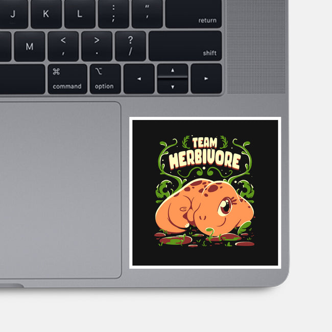 Team Herbivore-None-Glossy-Sticker-estudiofitas