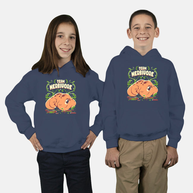 Team Herbivore-Youth-Pullover-Sweatshirt-estudiofitas