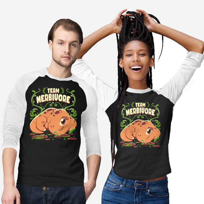 Team Herbivore-Unisex-Baseball-Tee-estudiofitas