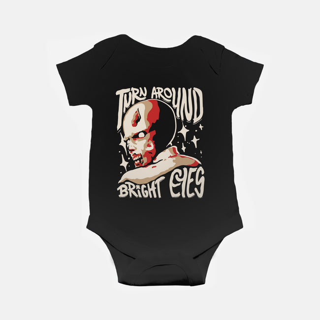 Turning Around Zombie-Baby-Basic-Onesie-estudiofitas