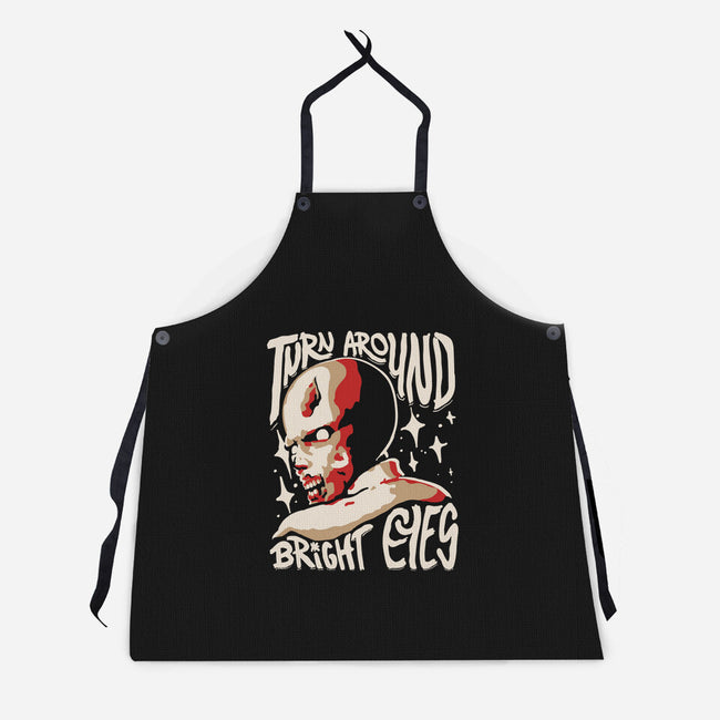 Turning Around Zombie-Unisex-Kitchen-Apron-estudiofitas