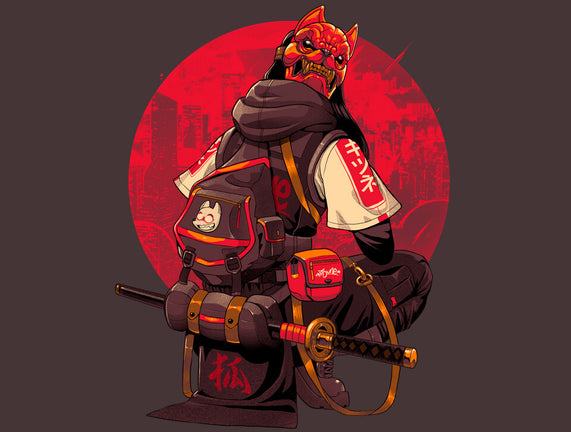 Red Kitsune Samurai