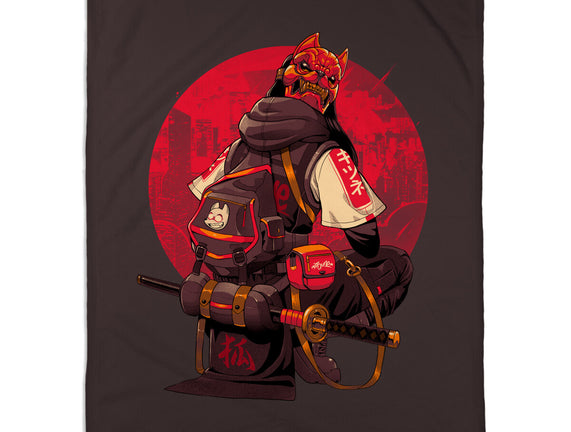 Red Kitsune Samurai