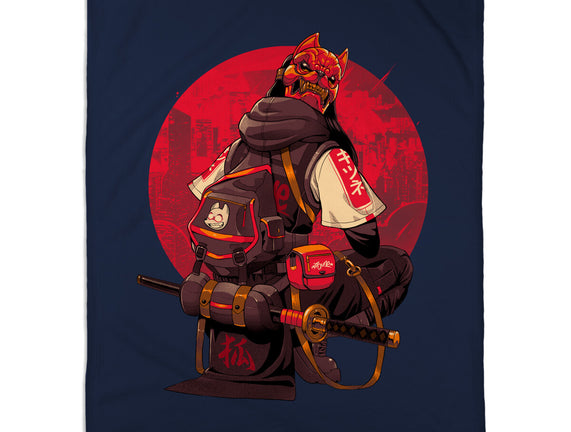 Red Kitsune Samurai