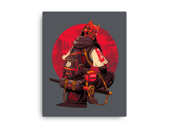 Red Kitsune Samurai