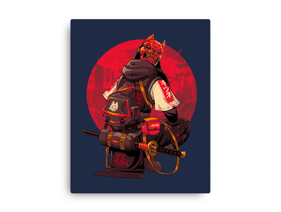 Red Kitsune Samurai