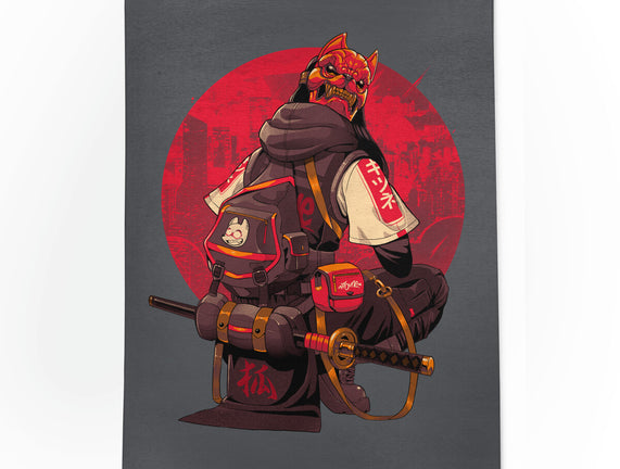 Red Kitsune Samurai