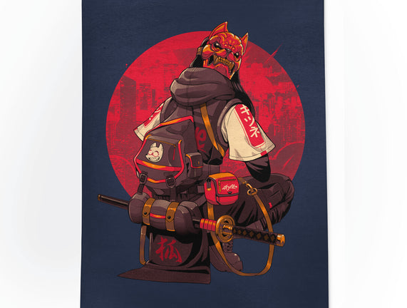 Red Kitsune Samurai