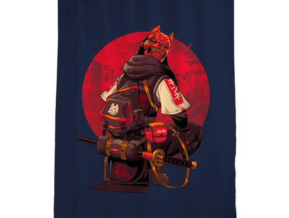 Red Kitsune Samurai