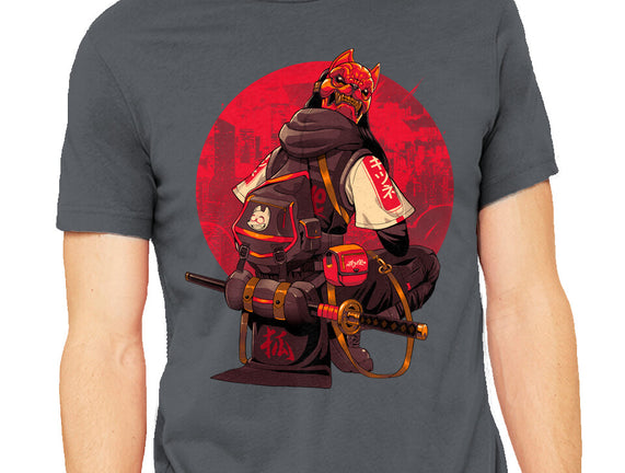 Red Kitsune Samurai