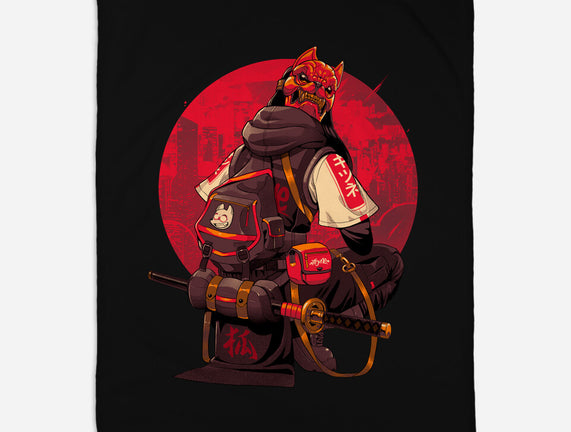 Red Kitsune Samurai