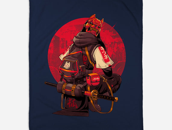 Red Kitsune Samurai