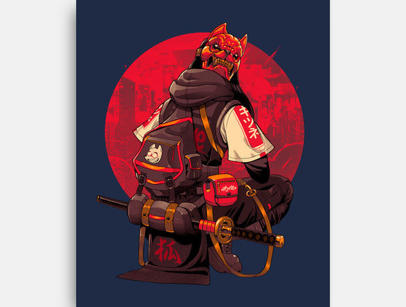 Red Kitsune Samurai