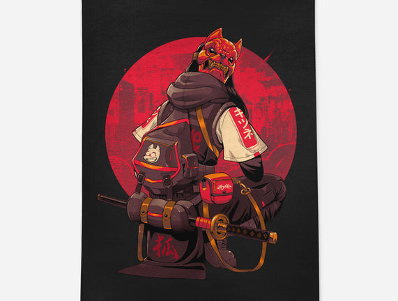 Red Kitsune Samurai