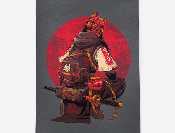 Red Kitsune Samurai