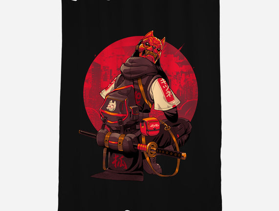 Red Kitsune Samurai