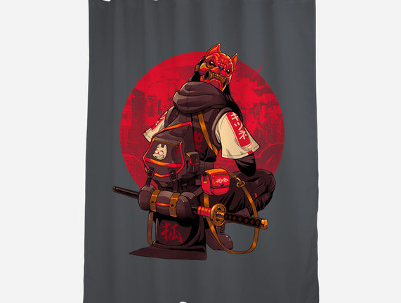 Red Kitsune Samurai