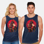 Red Kitsune Samurai-Unisex-Basic-Tank-Bruno Mota