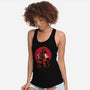 Red Kitsune Samurai-Womens-Racerback-Tank-Bruno Mota