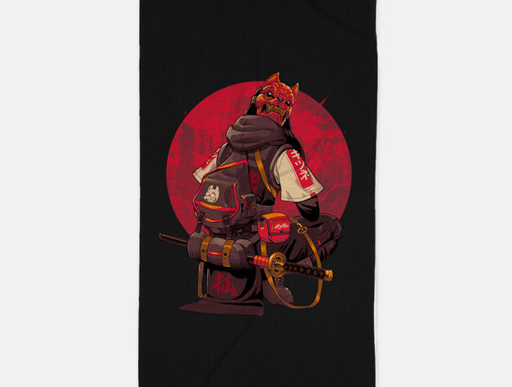 Red Kitsune Samurai