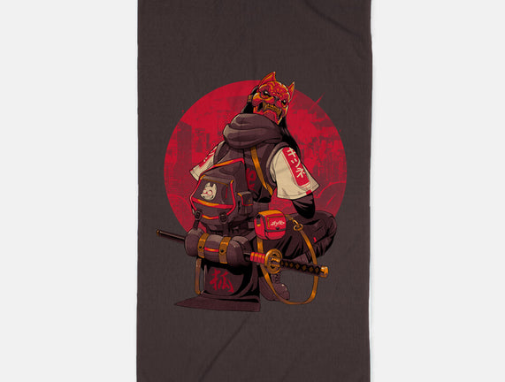 Red Kitsune Samurai