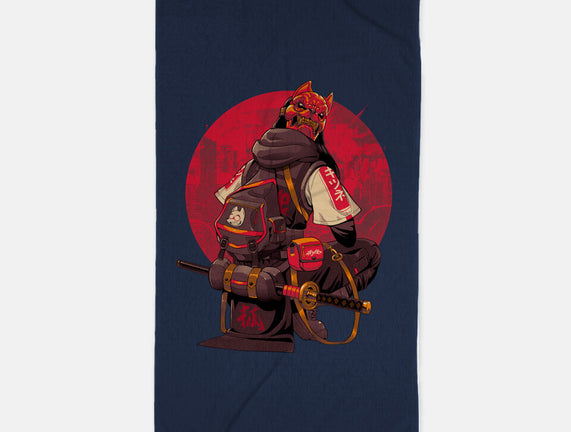 Red Kitsune Samurai