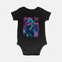 Cyber Neon Samurai-Baby-Basic-Onesie-Bruno Mota