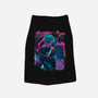 Cyber Neon Samurai-Cat-Basic-Pet Tank-Bruno Mota