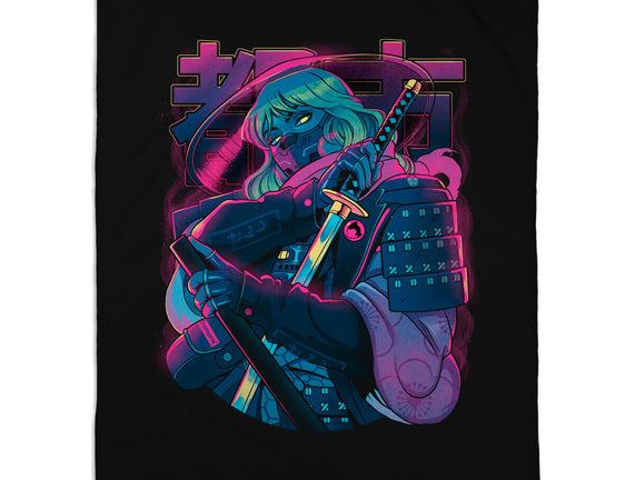 Cyber Neon Samurai