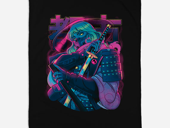 Cyber Neon Samurai