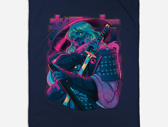 Cyber Neon Samurai