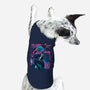 Cyber Neon Samurai-Dog-Basic-Pet Tank-Bruno Mota