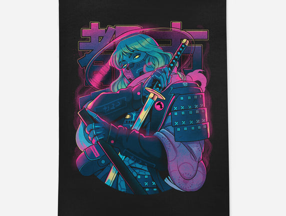 Cyber Neon Samurai