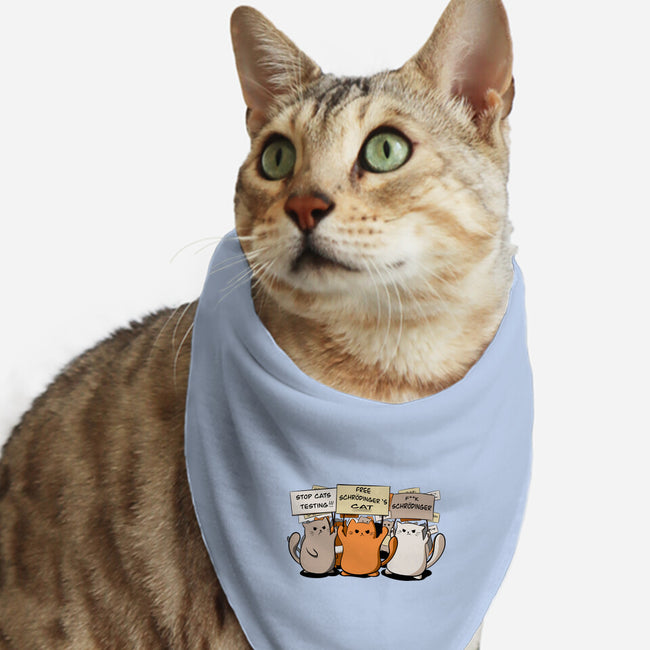 Cats Protest-Cat-Bandana-Pet Collar-fanfabio